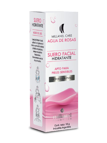 Bruma Facial Hidratante Agua de Rosas Millanel - Beauty Perfumeria